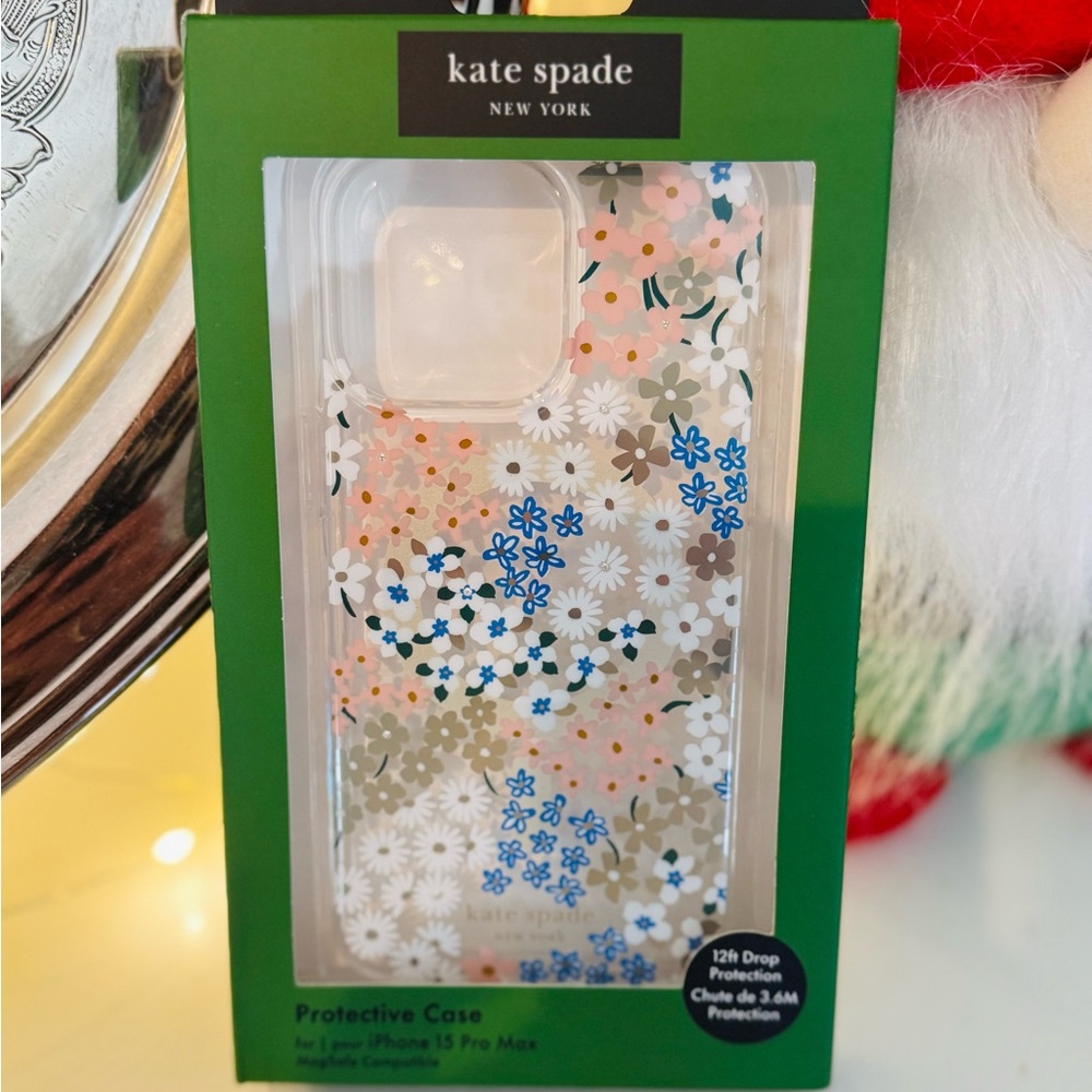 NIP 🌸♠️Kate Spade ♠️🌸iPhone 15 Plus / 14 Plus & 15 Pro Max MagSafe Phone Case